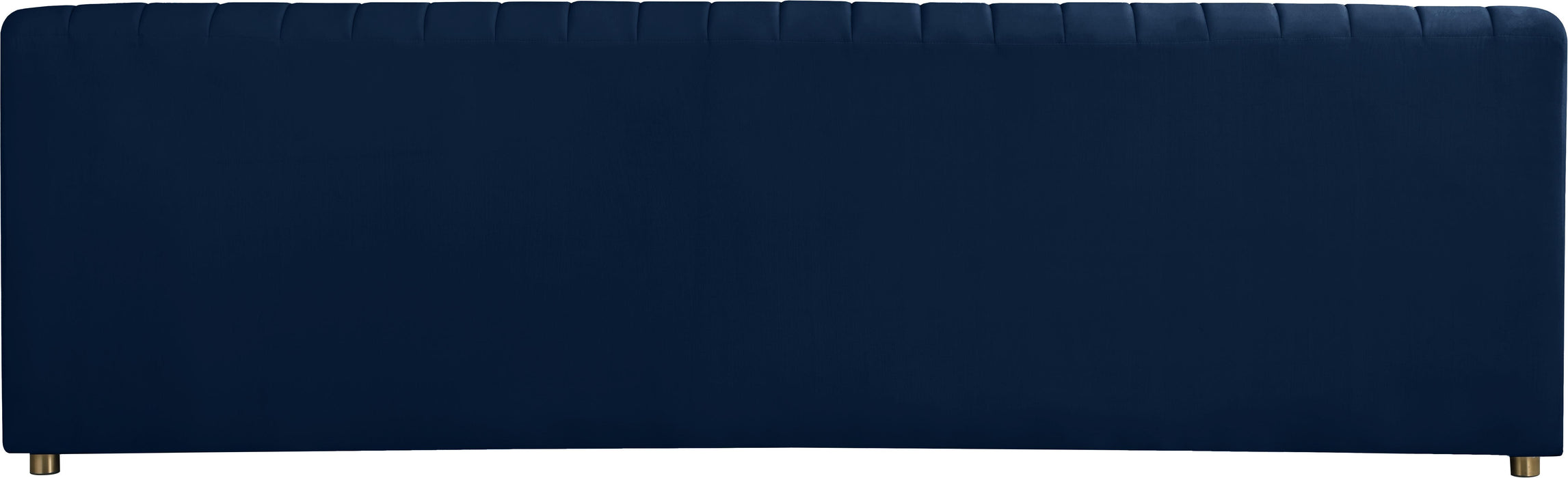 Naya Navy Velvet Sofa