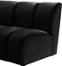 Infinity Black Velvet 8pc. Modular Sectional - Bargain Furniture (Detroit, MI)