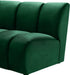 Infinity Green Velvet 11pc. Modular Sectional - Bargain Furniture (Detroit, MI)