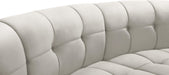 Limitless Cream Velvet 12pc. Modular Sectional - Bargain Furniture (Detroit, MI)
