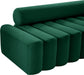 Melody Green Velvet Sofa - Bargain Furniture (Detroit, MI)