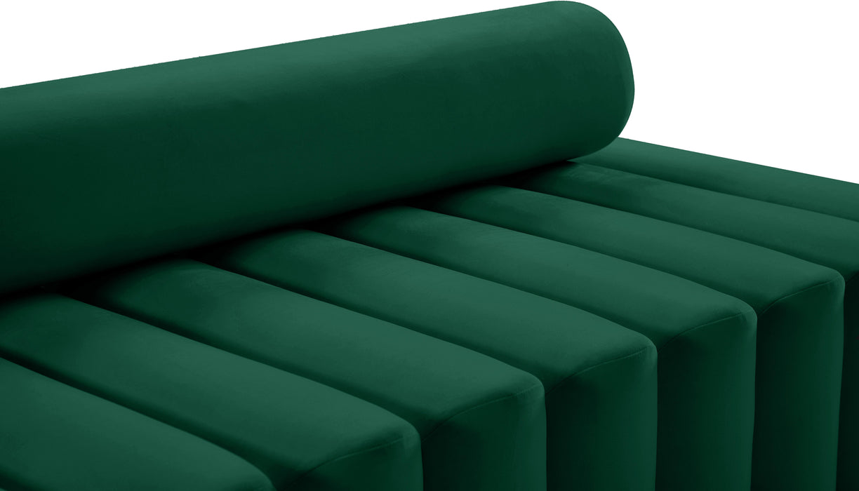 Melody Green Velvet Sofa - Bargain Furniture (Detroit, MI)