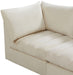 Jacob Cream Velvet Modular Sectional - Bargain Furniture (Detroit, MI)