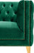 Michelle Green Velvet Sofa - Bargain Furniture (Detroit, MI)
