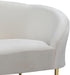 Ritz Cream Velvet Chair - Bargain Furniture (Detroit, MI)
