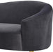 Ritz Grey Velvet Sofa - Bargain Furniture (Detroit, MI)