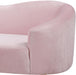 Ritz Pink Velvet Sofa - Bargain Furniture (Detroit, MI)