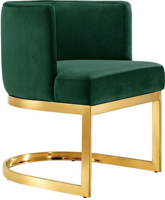 Gianna Green Velvet Dining Chair