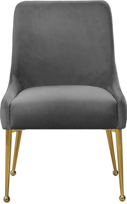 Owen Grey Velvet Dining Chair