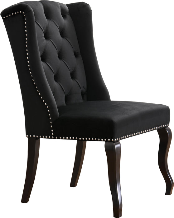 Suri Black Velvet Dining Chair