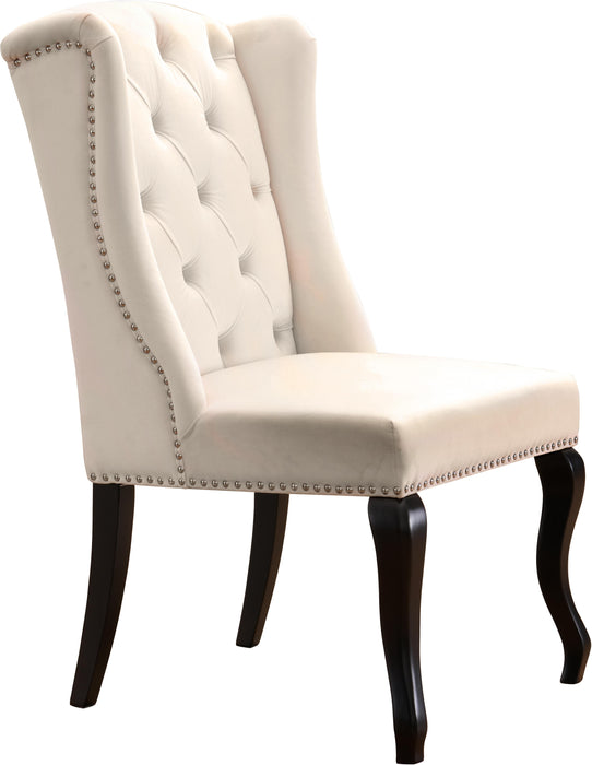 Suri Cream Velvet Dining Chair