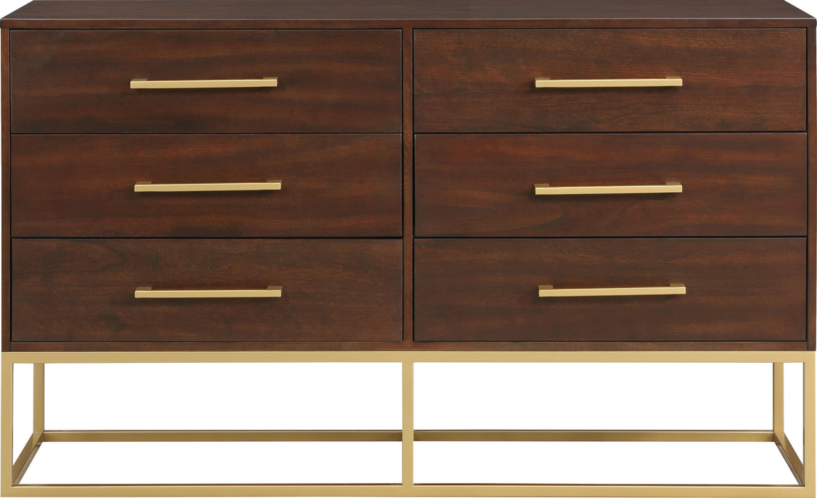 Maxine Cherry / Gold Dresser