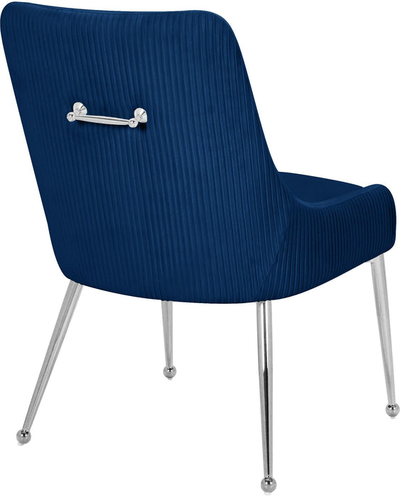 Ace Navy Velvet Dining Chair