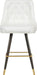 Portnoy White Faux Leather Counter/Bar Stool - Bargain Furniture (Detroit, MI)