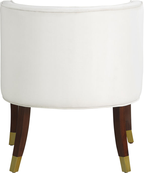 Perry Cream Velvet Dining Chair