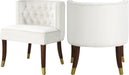 Perry Cream Velvet Dining Chair image