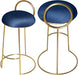 Ring Navy Velvet Counter Stool image