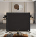 Aiden Black Velvet Queen Bed - Bargain Furniture (Detroit, MI)