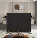 Barolo Black Velvet King Bed - Bargain Furniture (Detroit, MI)