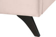 Elly Pink Velvet King Bed - Bargain Furniture (Detroit, MI)