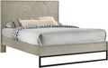 Weston Grey Stone Queen Bed (3 Boxes) - Bargain Furniture (Detroit, MI)