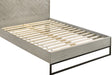 Weston Grey Stone Queen Bed (3 Boxes) - Bargain Furniture (Detroit, MI)