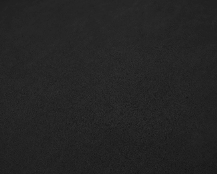 Cozy Black Velvet Ottoman - Bargain Furniture (Detroit, MI)