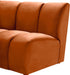 Infinity Cognac Velvet 6pc. Modular Sectional - Bargain Furniture (Detroit, MI)