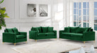 Naomi Green Velvet Sofa - Bargain Furniture (Detroit, MI)