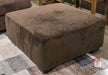 Kimlee Oversized Accent Ottoman - Bargain Furniture (Detroit, MI)