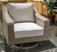 Laguna Heights Swivel Lounge with Cushion - Bargain Furniture (Detroit, MI)