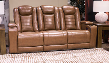 Gruaro Power Reclining Sofa - Bargain Furniture (Detroit, MI)