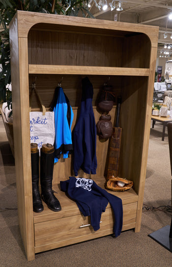 Dovander Hall Tree with Storage Bench - Bargain Furniture (Detroit, MI)