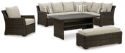 Brook Ranch Outdoor Package - Bargain Furniture (Detroit, MI)