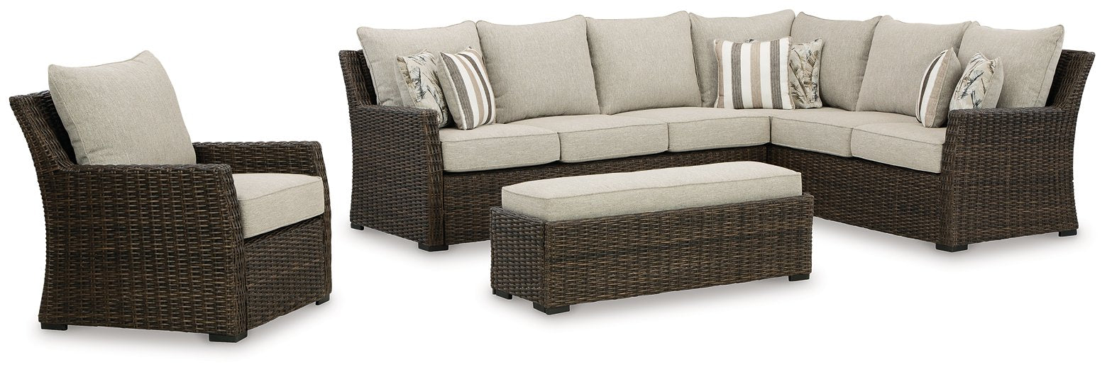 Brook Ranch Outdoor Package - Bargain Furniture (Detroit, MI)