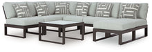 Beachloft Outdoor Seating Set - Bargain Furniture (Detroit, MI)