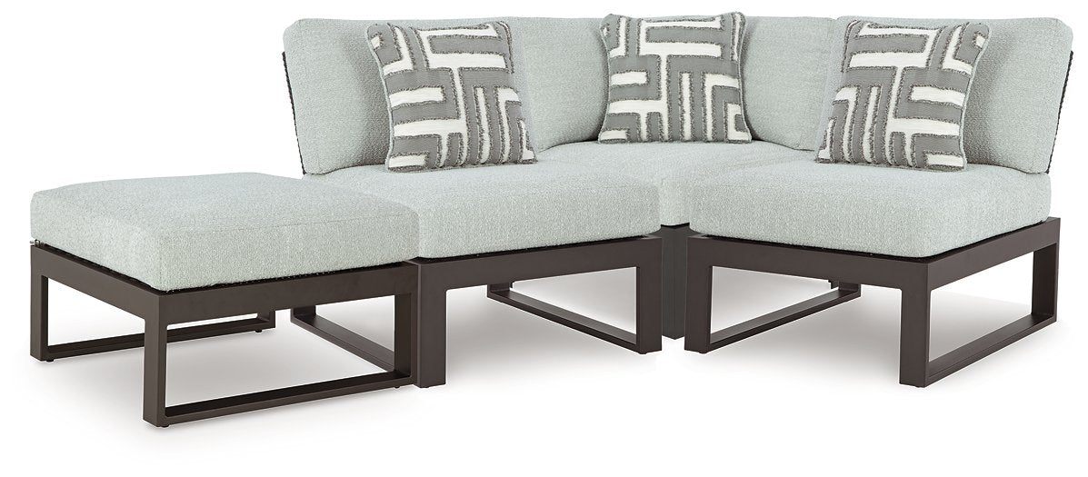 Beachloft Outdoor Sectional - Bargain Furniture (Detroit, MI)