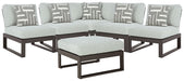 Beachloft Outdoor Seating Set - Bargain Furniture (Detroit, MI)