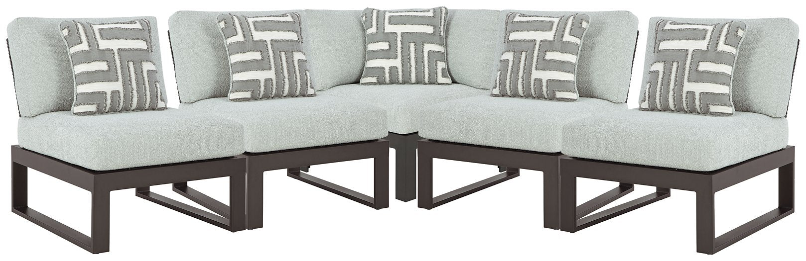 Beachloft Outdoor Seating Set - Bargain Furniture (Detroit, MI)