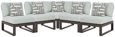 Beachloft Outdoor Seating Set - Bargain Furniture (Detroit, MI)
