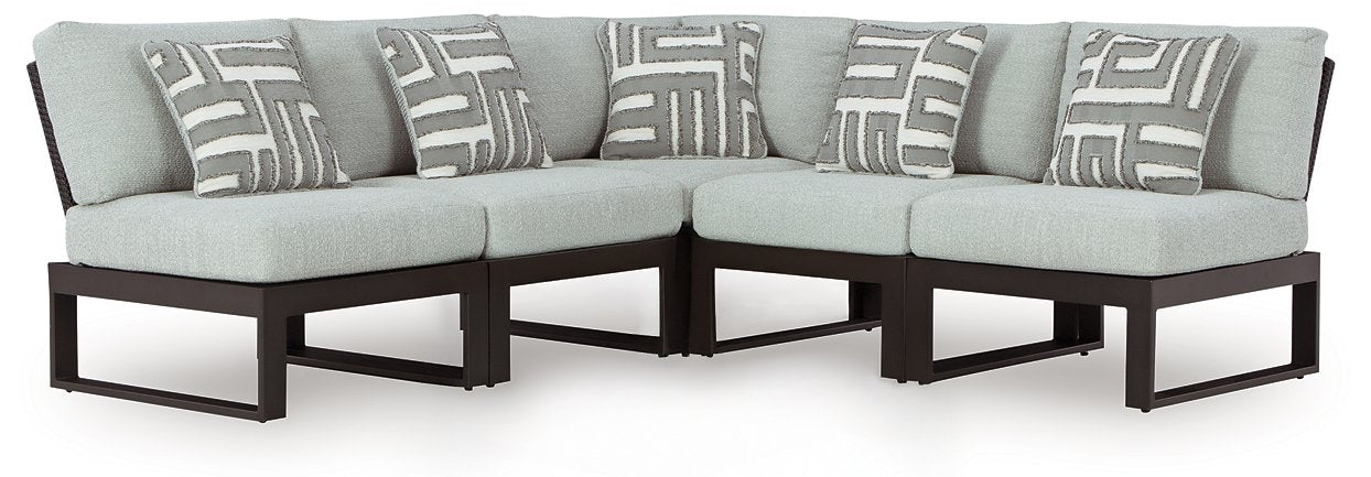 Beachloft Outdoor Sectional - Bargain Furniture (Detroit, MI)