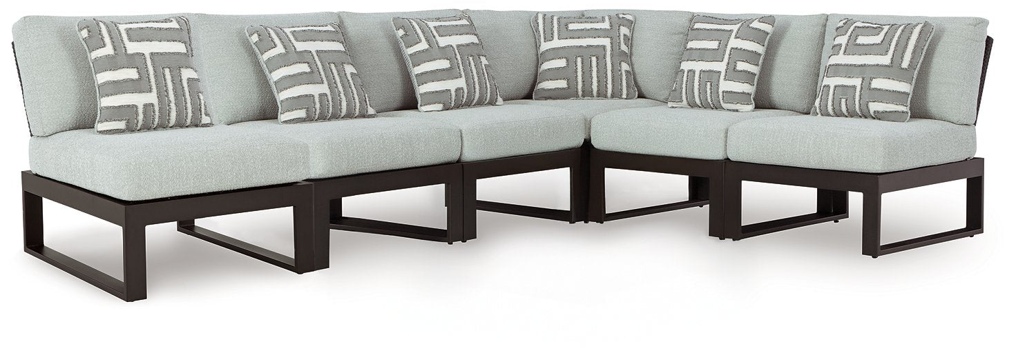 Beachloft Outdoor Sectional - Bargain Furniture (Detroit, MI)