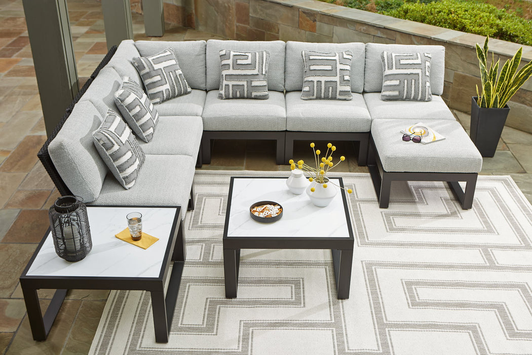 Beachloft Outdoor Seating Set - Bargain Furniture (Detroit, MI)
