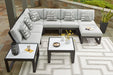 Beachloft Outdoor Seating Set - Bargain Furniture (Detroit, MI)