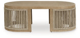 Serena Shores Outdoor Coffee Table - Bargain Furniture (Detroit, MI)