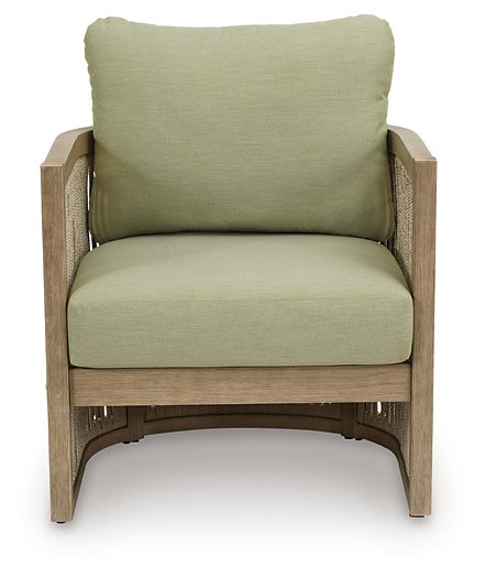 Serena Shores Outdoor Lounge Chair (Set of 2) - Bargain Furniture (Detroit, MI)