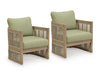 Serena Shores Outdoor Lounge Chair (Set of 2) - Bargain Furniture (Detroit, MI)