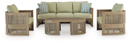 Serena Shores Outdoor Seating Set - Bargain Furniture (Detroit, MI)