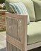 Serena Shores Outdoor Sofa with Cushion - Bargain Furniture (Detroit, MI)