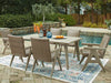Cliff Trails Outdoor Dining Package - Bargain Furniture (Detroit, MI)